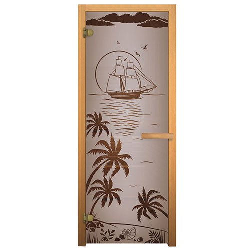  Везувий Дверь сатин матовая \Лагуна\ (ОСИНА)